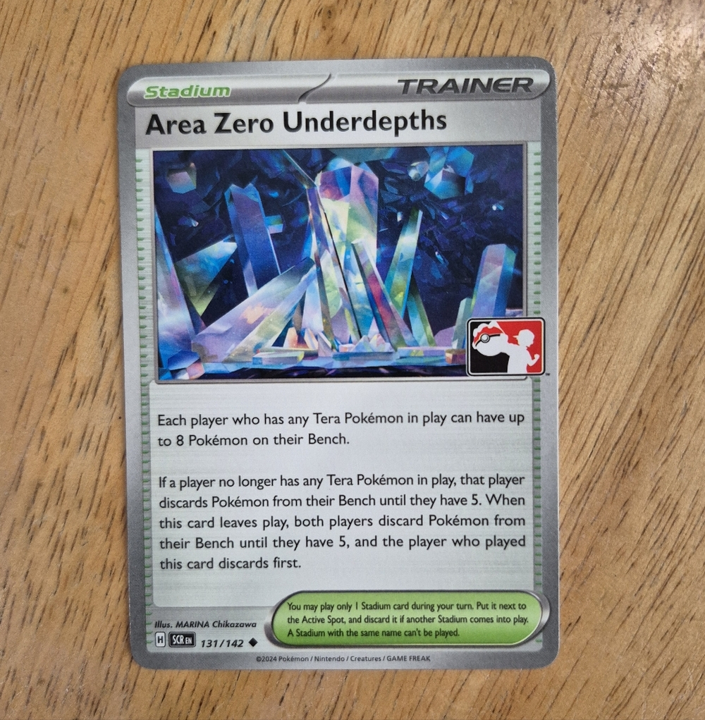 🔥 QTY 8 Pokemon Area Zero Underdepths Stadium Trainer Card